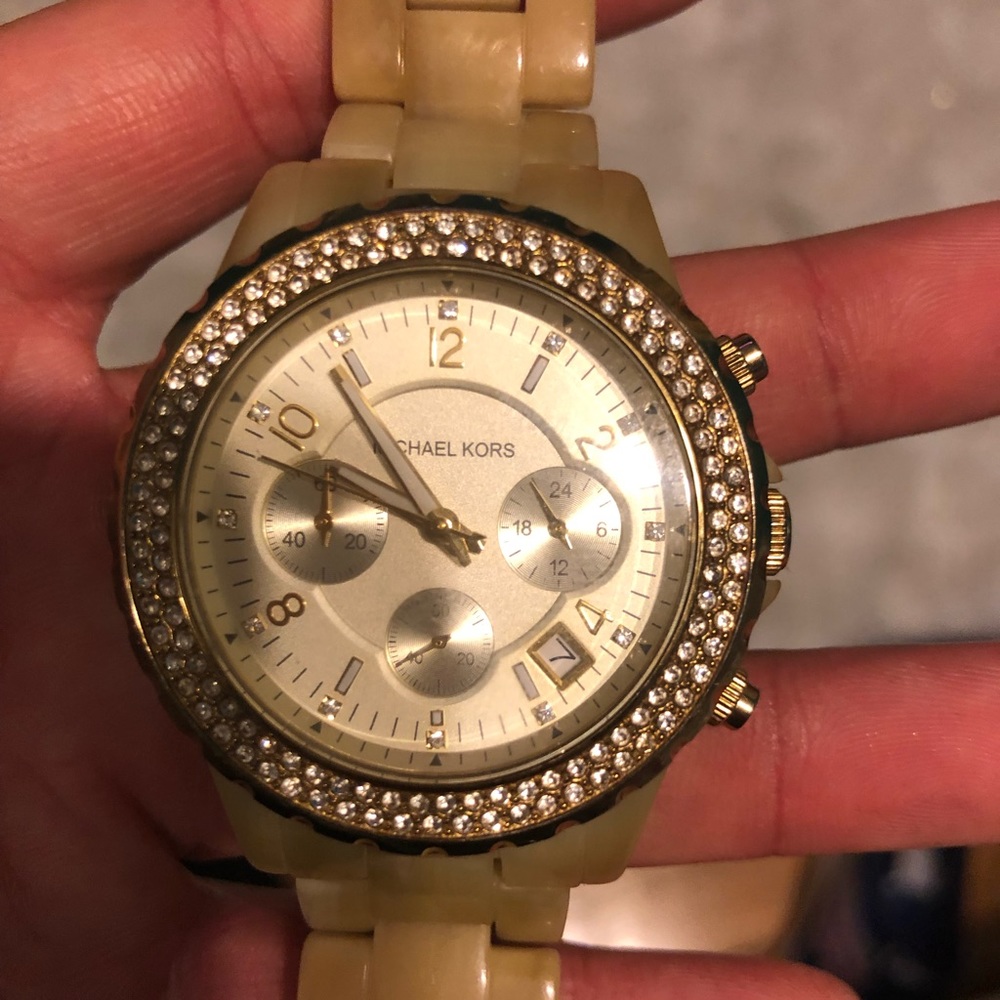Michael Korda Ceramic watch